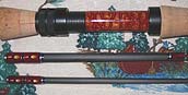 Afzelia Lay Insert Reel Seat for Fly Rod