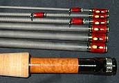 Amboyna Insert Reel Seat for Fly Rod