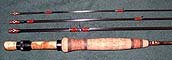 Afzelia Lay Insert Reel Seat for Fly Rod