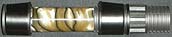 Black Pearl Acrylic Insert Reel Seat for Fly Rod