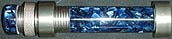 Blue Flake Acrylic Insert Reel Seat for Fly Rod