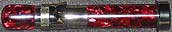 Red Flake Acrylic Insert Reel Seat for Fly Rod