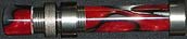 Watermelon Acrylic Insert Reel Seat for Fly Rod
