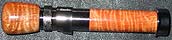 Curly Jarrah Insert Reel Seat for Fly Rod