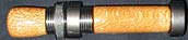 Lacewood Insert Reel Seat for Fly Rod