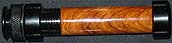 Rosewood Burl Insert Reel Seat for Fly Rod